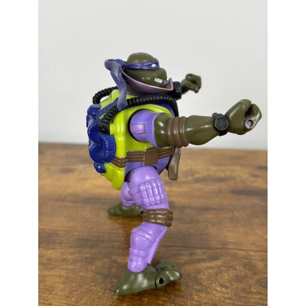 Vintage 1990s TMNT Scuba Donatello Action‎ Figure Playmates Teenage Mutant Ninja